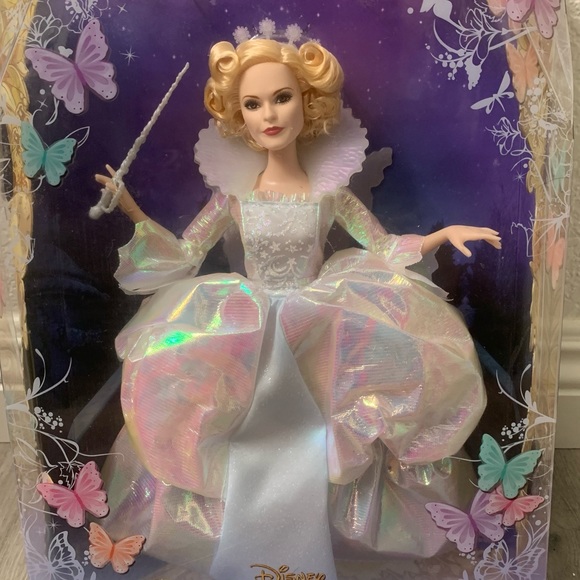 NEW Disney Cinderella Fairy Godmother Barbie Doll - Picture 5 of 6